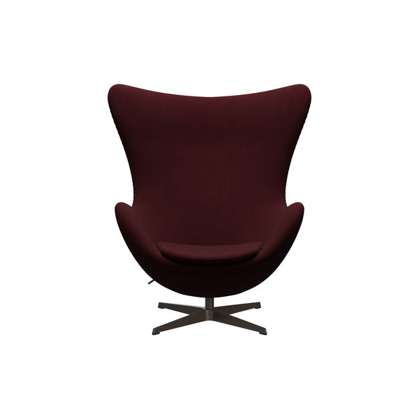 Egg&trade; 3316 loungestol, Christianshavn 1141 red/brown bronze, Fritz Hansen