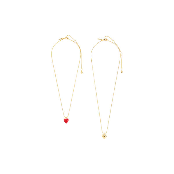 MAEVE halskjede 2 set, gullbelagt, Pilgrim