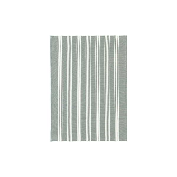 Viskestykke resirkulert Eco Stripe, green bay, Bastian