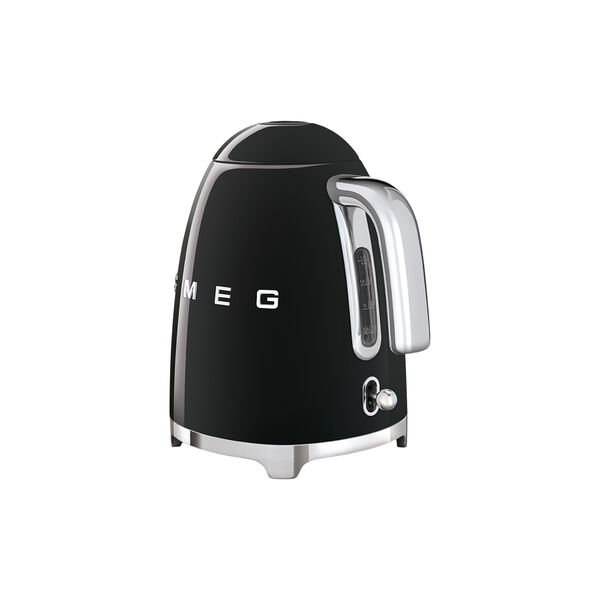 Vannkoker, skinnende svart, Smeg