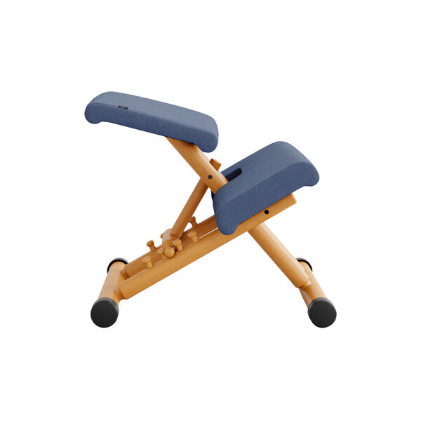 Multi™ knestol, blå/natur Multi™ knestol, blå/natur, Varier Furniture