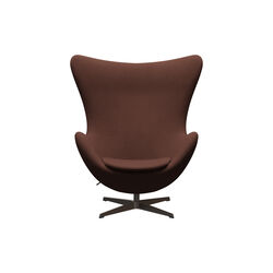 Egg&trade; 3316 loungestol, Christianshavn 1134 dark orange/brown bronze, Fritz Hansen