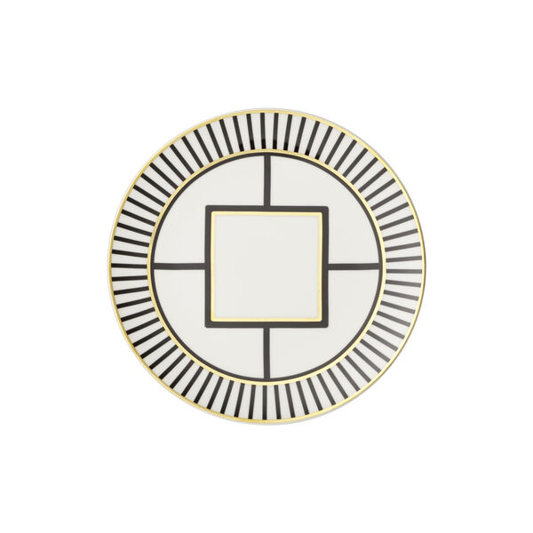 MetroChic asjett No2, hvit/sort/gull MetroChic asjett No2, hvit/sort/gull, Villeroy & Boch