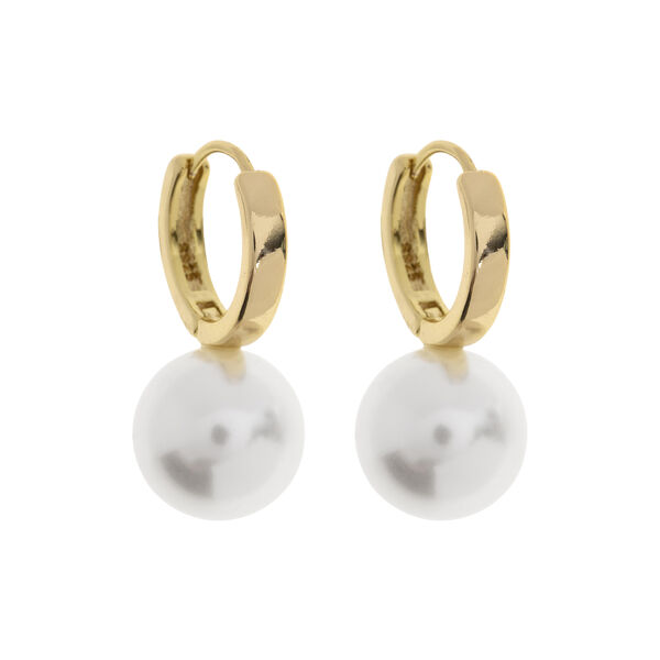 Essie - perle Hoop &oslash;reringer, gull, timi of Sweden