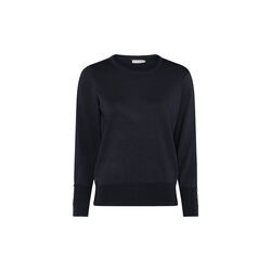 Basic viskosestrikk, navy, Micha