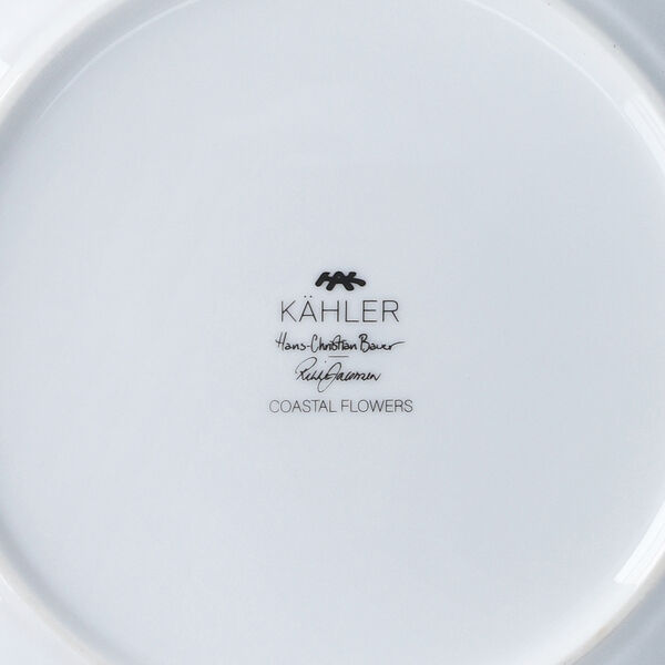 Hammersh&oslash;i Summer tallerken &Oslash; 22 cm, coastal flower, K&auml;hler