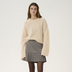 KBBorg Skirt, borg check, Karen by Simonsen