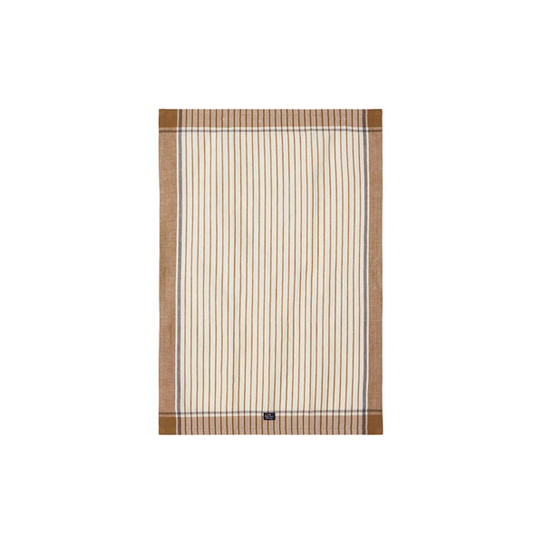 Striped Kitchen Towel | Fudge/White | Kj&oslash;kkenh&aring;ndkl&aelig;r, Lexington