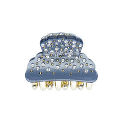 Crystal H&aring;rklemme Small, grisalle blue, DARK department