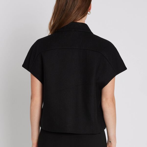 Tona waist coat, black, PBO