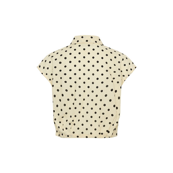 MWNada Short Shirt, lemon icing w. dots, My Essential Wardrobe