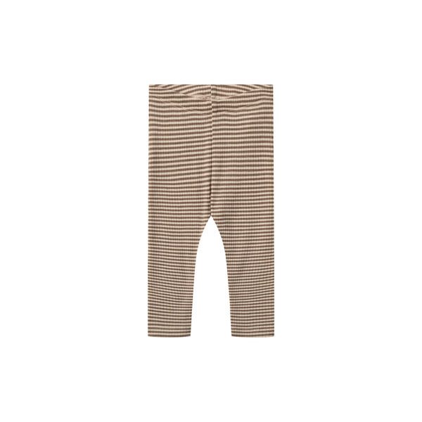 Wool Leggings Agi, 9578 wood stripe, Wheat