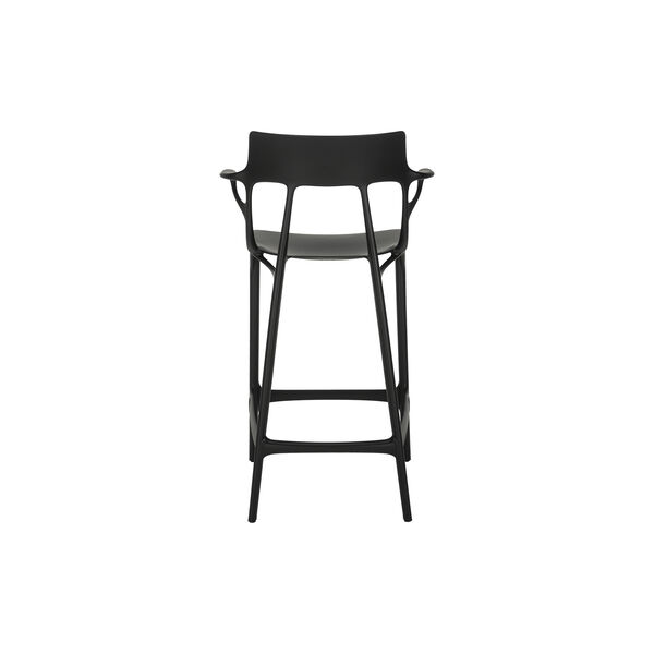 A.I. RECYCLED skammel, black, Kartell
