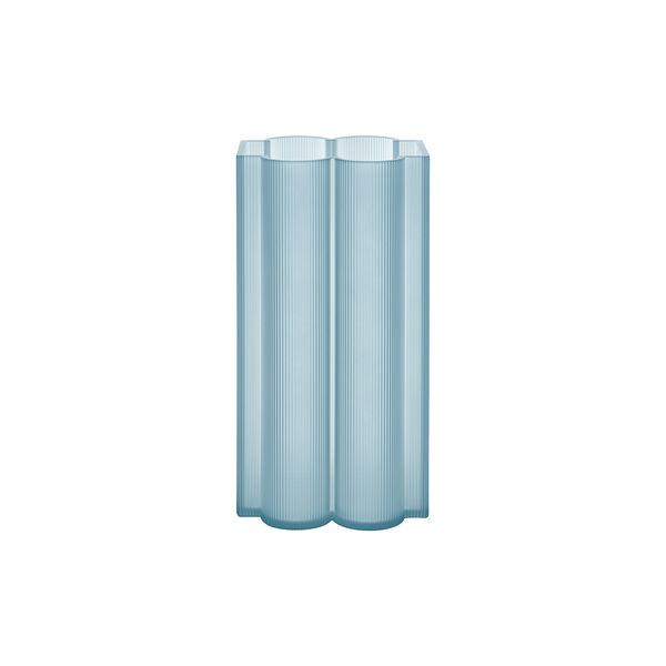 OKRA vase L, light blue, Kartell