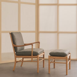 OW149F Footstool, Jade 20368 OW149F Footstool, Jade 20368, Carl Hansen & Søn