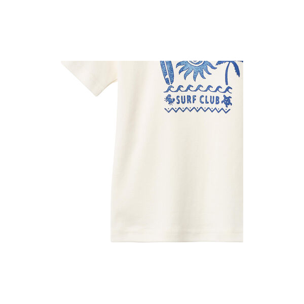 T-shirt S/S Vildfred, ivory, Wheat