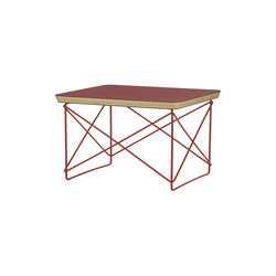 Occasional Table LTR, dark brick/classic red Occasional Table LTR, dark brick/classic red, Vitra