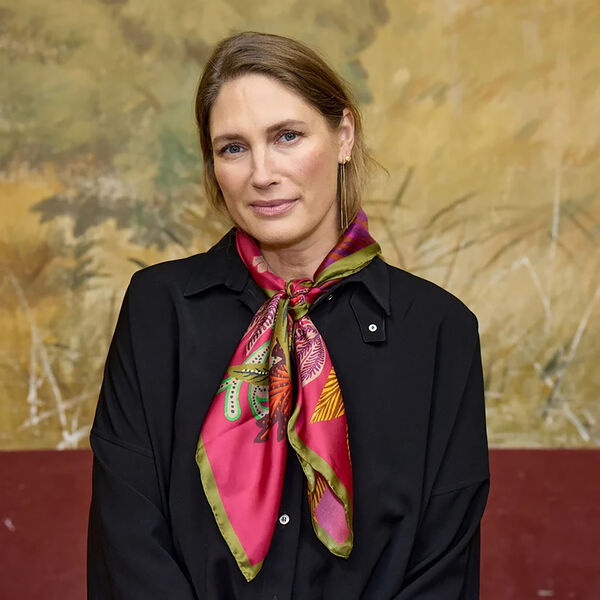 BOUQUET skjerf, red/pink, Bella Ballou