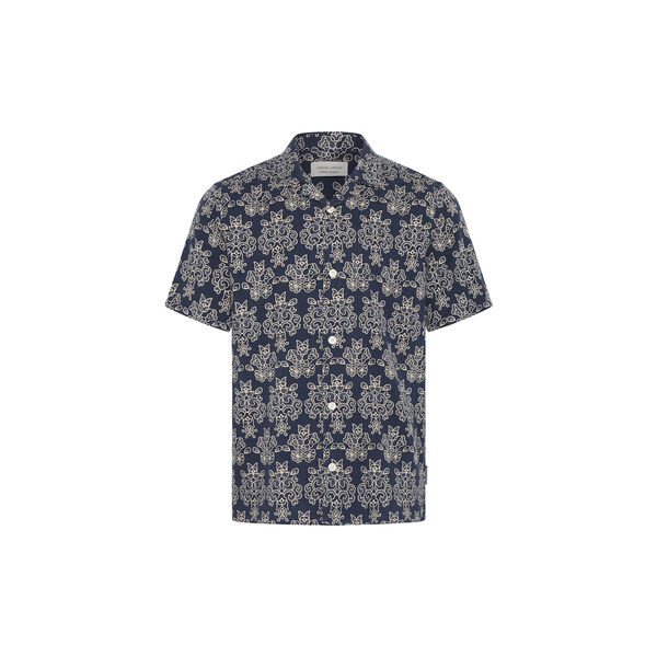 CFLINDAHL AOP Resort Shirt, navy blazer, Casual Friday