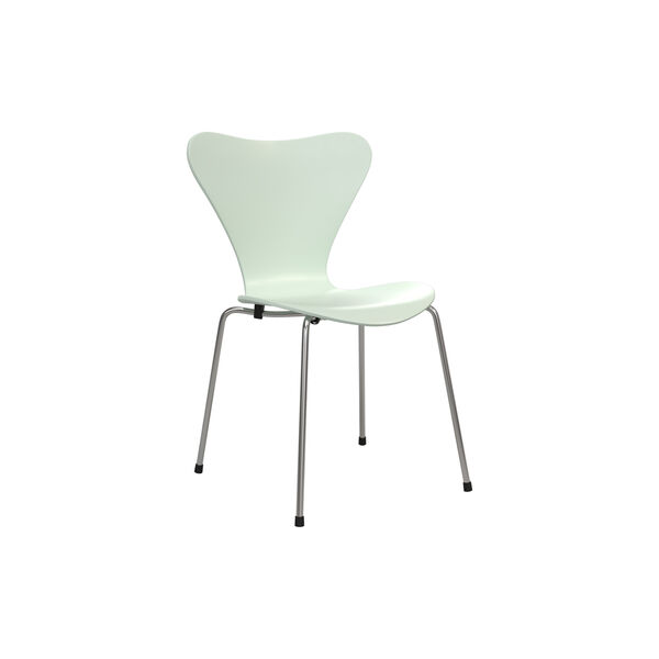 Series 7&trade; 7:14 AM spisebordsstol, green/chrome, Fritz Hansen