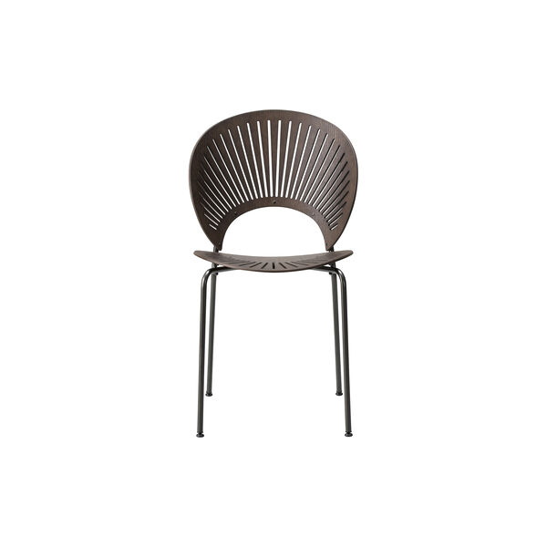 3398 Trinidad Chair, stained smoked oak/flint, Fredericia Furniture