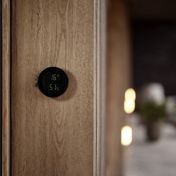 Sensor for klimastasjon, svart, Jacob Jensen