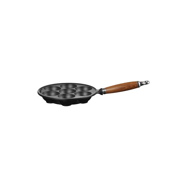 Munkepanne med treh&aring;ndtak 20 cm, matte black, Le Creuset