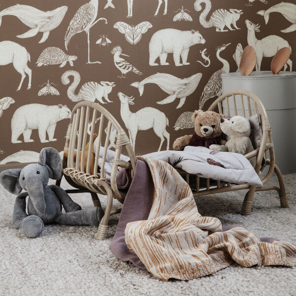 Fruiticana dukkesengetøy, dusty rose, Ferm Living Kids