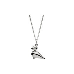 Sangfuglen i s&oslash;lv med kjede, Kay Bojesen Jewelry