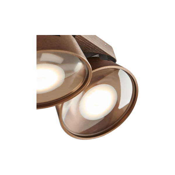 VANTAGE 2+ taklampe, rose gold, LIGHT-POINT