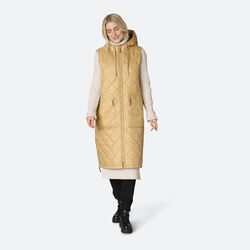 AERIAL02 Padded Vest, iced coffee, Ilse Jacobsen Hornbæk