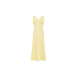 BERNICE SATIN SLIP DRESS, mellow yellow, French Connection