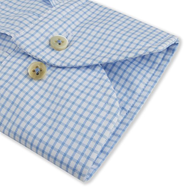 Slimline/26 RC Cuff, light blue check, Stenstr&ouml;ms