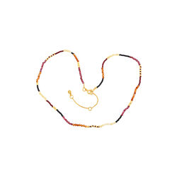 Rowen halskjede, gold, Hultquist Copenhagen