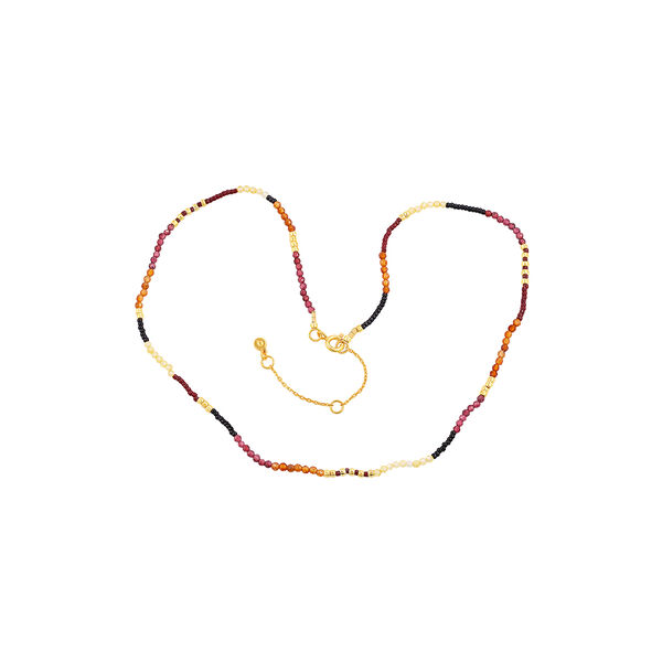 Rowen halskjede, gold, Hultquist Copenhagen