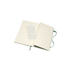 Classic Notebook linjerte sider, grønn, Moleskine