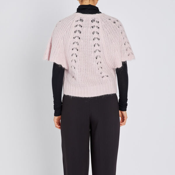 FluffyBBAminka knit, light rosa, Bruuns Bazaar