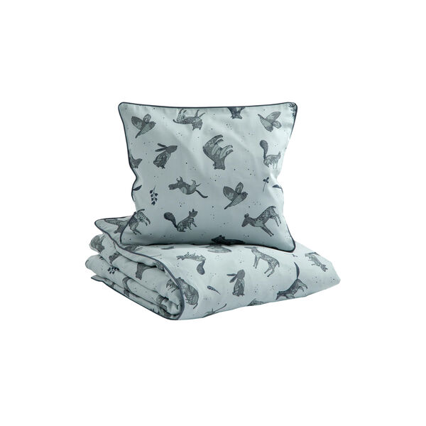 Nightfall 2-delt juniorsengesett, hazy blue, Sebra