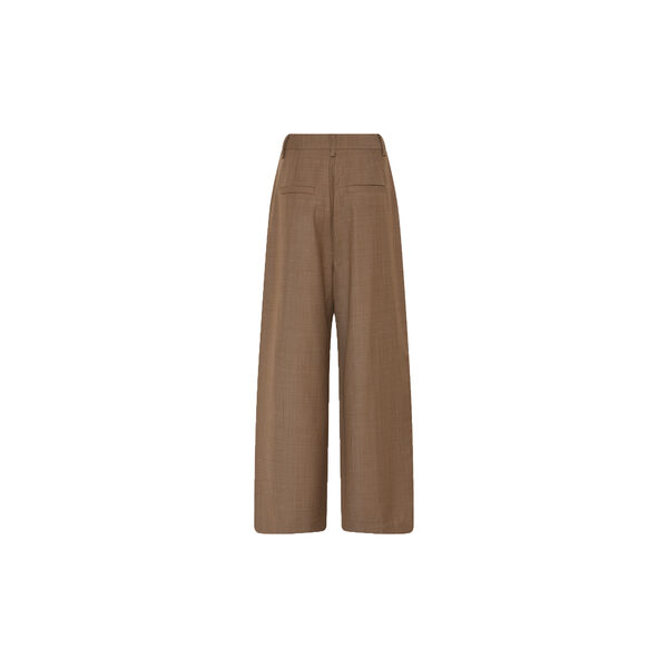 WaterlilyBBVala pants, brown melange, Bruuns Bazaar