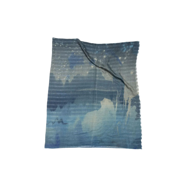 KISSED BY THE RAIN skjerf, blue, Bella Ballou