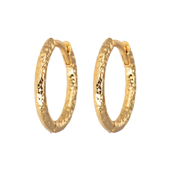 Emilia Hammered hoops x-small, Emilia by Bon Dep