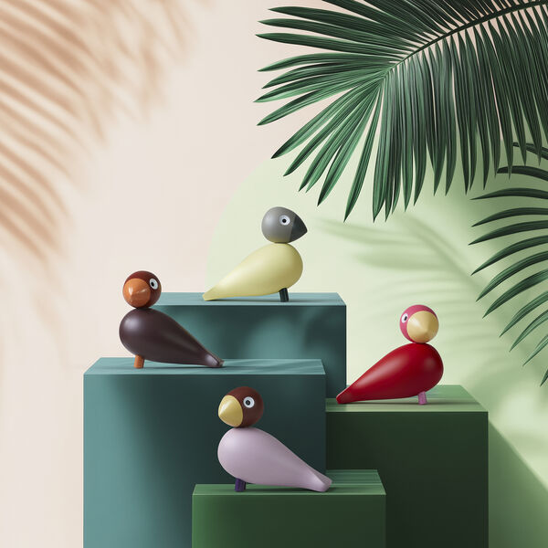 Bella Year Bird 2025, creme/grå, Kay Bojesen Denmark