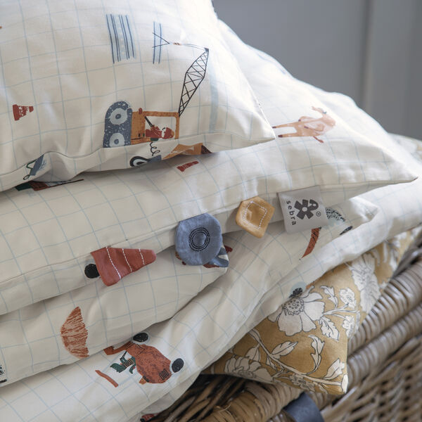 Busy Builders 2-delt babysengesett, Sebra