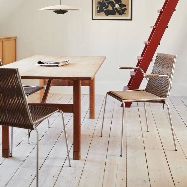 Noel Armrest Chair, black/dark grey, Thorup Copenhagen