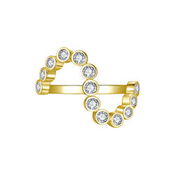Sofie Luxurious Ring, gold, Nila Noor