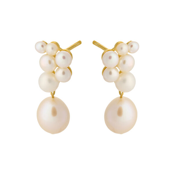 Ocean Treasure øredobber, forgylt, Pernille Corydon Jewellery