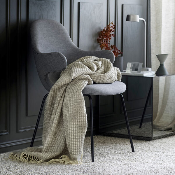 Vega Pledd, Grey, Røros Tweed