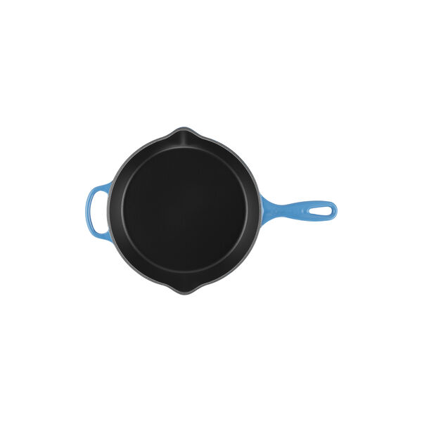 Signature st&oslash;pejern dyp stekepanne &Oslash; 26 cm, azure blue, Le Creuset