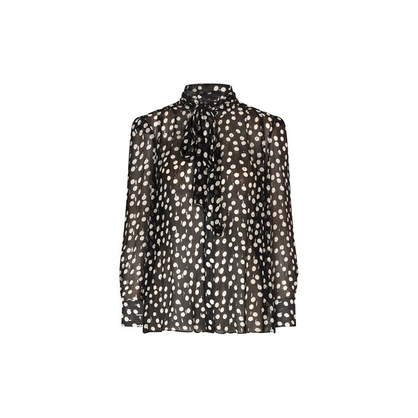 Drop skjorte, svart, Second Female