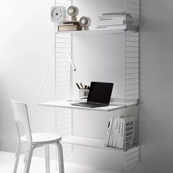 Work Desk, grå, String Furniture